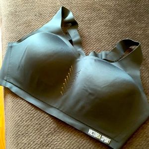 All black Victoria Secret sports Bra